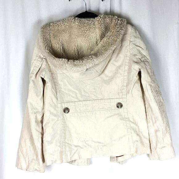 J. Crew Corduroy Coat with Hoodie Size S - Picture 4 of 5